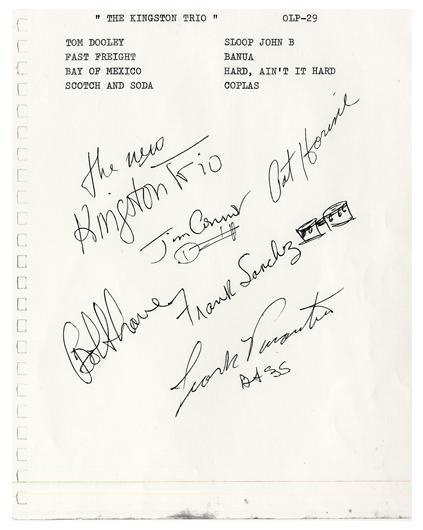 The Kingston Trio�@�T�C��